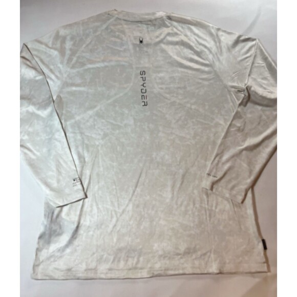 Spyder Men's Long Sleeve T-Shirt Rash Guard Sun Protection Swim Boating Tee XL - Picture 4 of 7